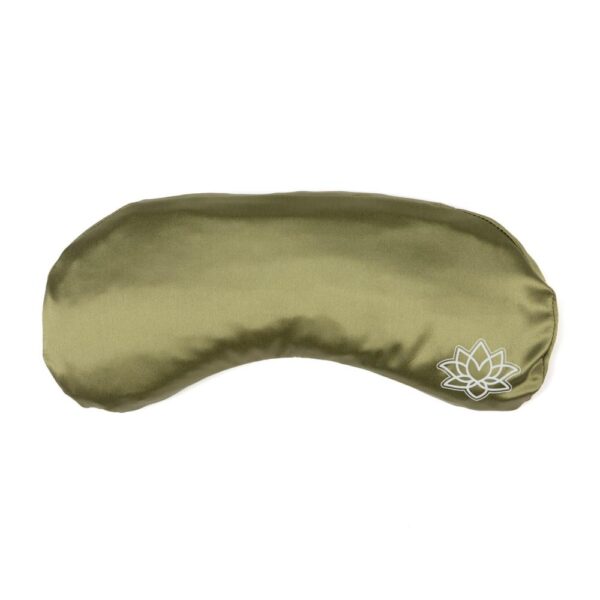 Bodhi Yoga Bodhi selyem meditációs szempárna levendulával 24 cm Szín: Zöld (olajbogyó)