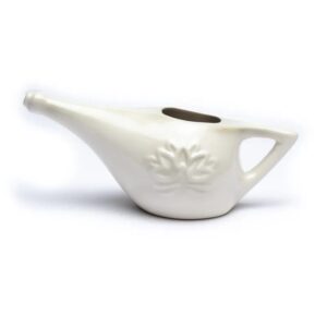 Phoenix Import Neti Pot kerámia orröblítő 150 ml + 25 g himalájai só