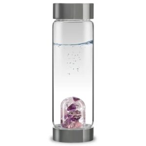 Phoenix Import Vita Juwel Via Gem Watter Bottle üvegpalack féldrágakővel 500 ml Típus: Wellness Ametiszt