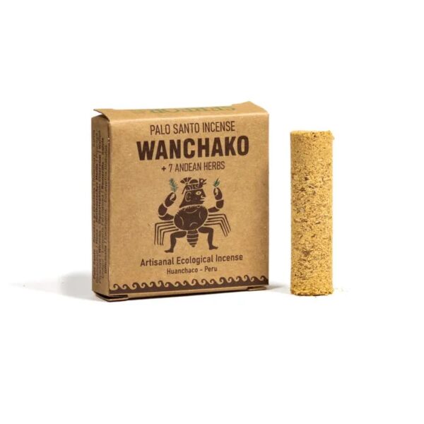 Flexity Palo Santo Wanchako Incense sticks vastag füstölőrudak 7 növényből 4db