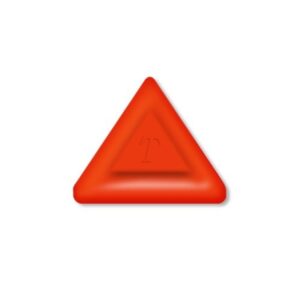 Tachyon Technologies Tachyon Glass Cell Triangle 32 mm-es üvegcella Szín: Narancssárga
