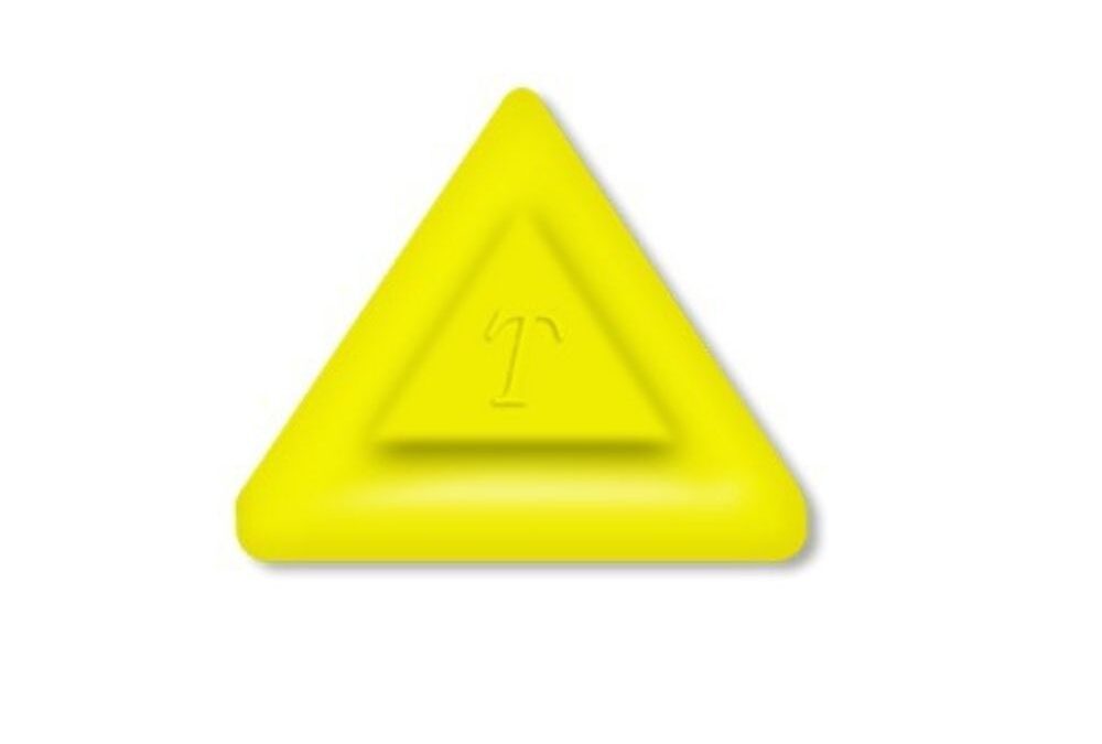 Tachyon Technologies Tachyon Glass Cell Triangle 32 mm-es üvegcella Szín: Sárga