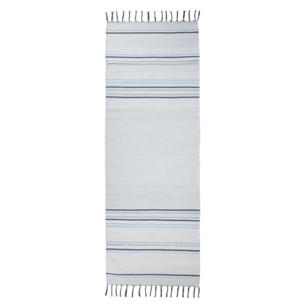 Bodhi Yoga Bodhi hosszú jóga szőnyeg bojttal 194 x 68 cm Szín: Kék