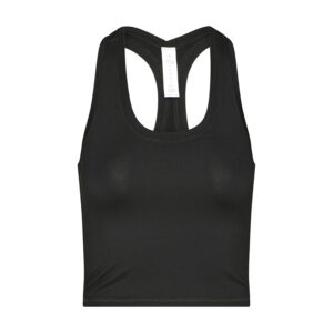 Bodhi Niyama Essentials Cropped Tank rövid póló fekete Méret: L