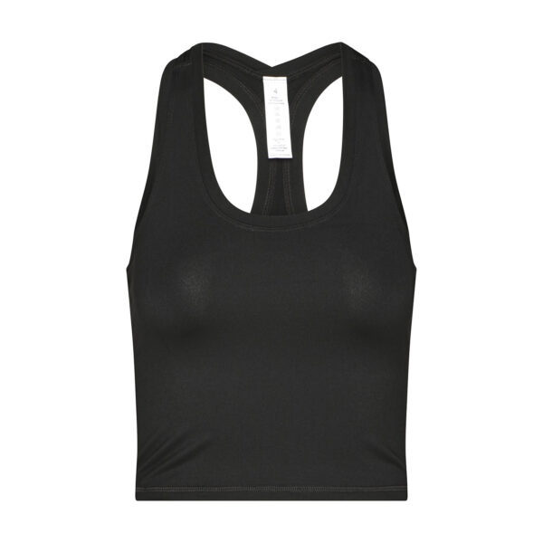 Bodhi Niyama Essentials Cropped Tank rövid póló fekete Méret: M
