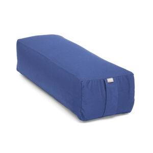 Bodhi Yoga Bodhi Salamba ECO Bolster jógához tönköly 100% BIO pamut 64 x 25 cm x 17 cm Szín: Kék
