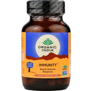 Organic India Immunity -  immunrendszer megfelelő működéséhez, kapszula formájában- 60db