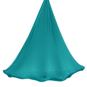 Aerialsilks Aerial Yoga AIR háló és karabiner készlet Fly és Aerial jógához - 4 m Szín: Türkiz
