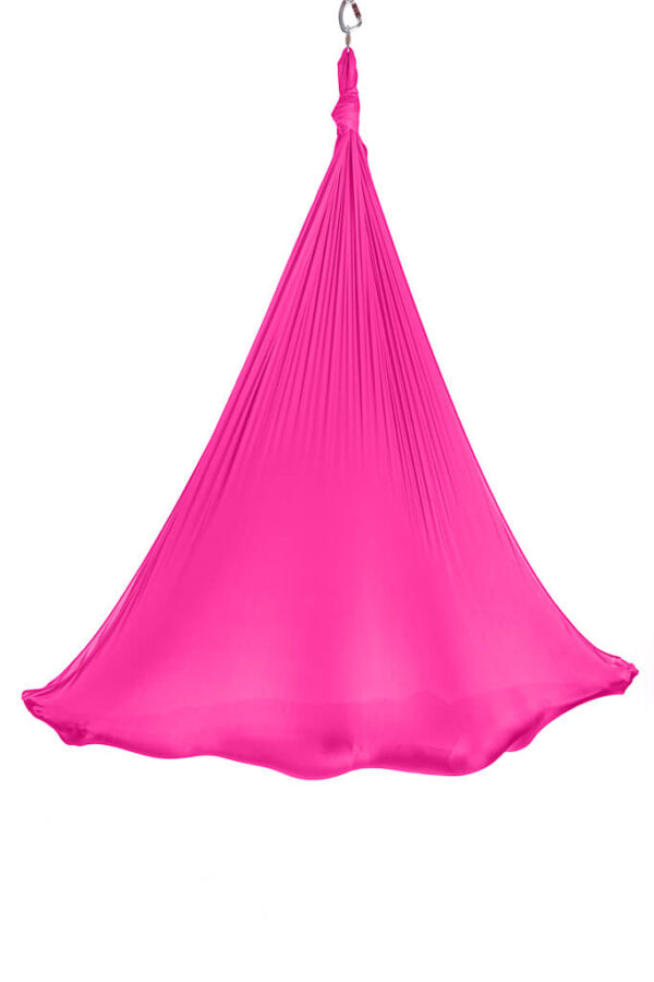 Aerialsilks Aerial Yoga AIR háló és karabiner készlet Fly és Aerial jógához - 4 m Szín: Rózsaszín - Barbie