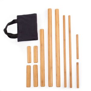 Bodhi Yoga Bodhi Bambusz masszázspálca készlet 11 db