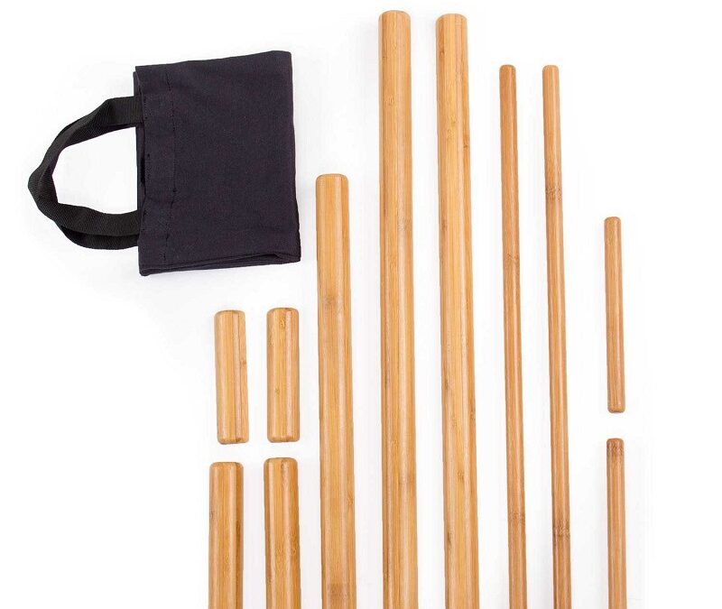 Bodhi Yoga Bodhi Bambusz masszázspálca készlet 11 db