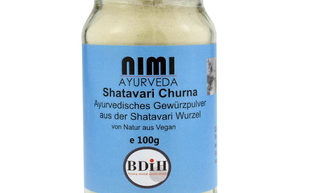 Nimi Ayurveda Shatavari Churna Organic Powder 100 g, BIO