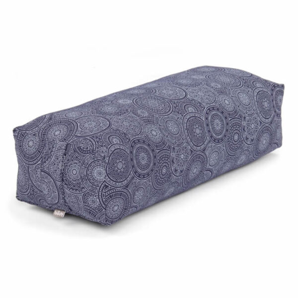 Bodhi Yoga Bodhi Salamba Maharaja Yoga Bolster Mandala (sötétkék) 64x25x17 cm Töltelék: Tönköly