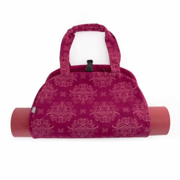 Bodhi Yoga Bodhi Maharaja Lotus jóga táska 100% pamut padlizsán színű