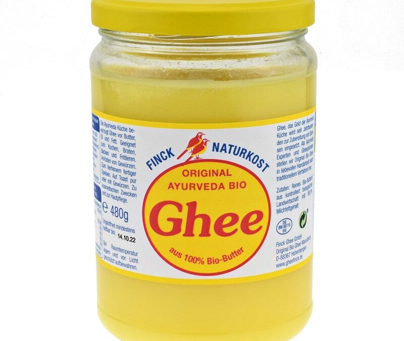 Finck Naturkost Ghee 100% bio ájurvédikus vaj 220 g, 480 g Térfogat: 480 g