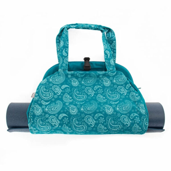 Bodhi Yoga Taška na jogu Bodhi Maharaja Namasté bavlna Paisley (petrol)