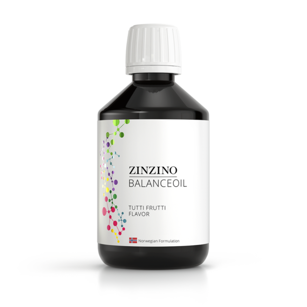 Zinzino Magyarország Zinzino BalanceOil Tutti Frutti olaj gyerekeknek 300 ml, magas Omega-3 (EPA + DHA) zsírsav tartalommal