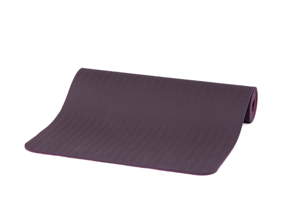 Bodhi Yoga Bodhi Lotus Pro TPE puha jógaszőnyeg 183 x 60 cm x 6 mm Szín: Padlizsán