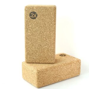 Flexity ergonomikus parafa jógablokk készlet 2 darabból - 22 x 11,5 x 7,5 cm