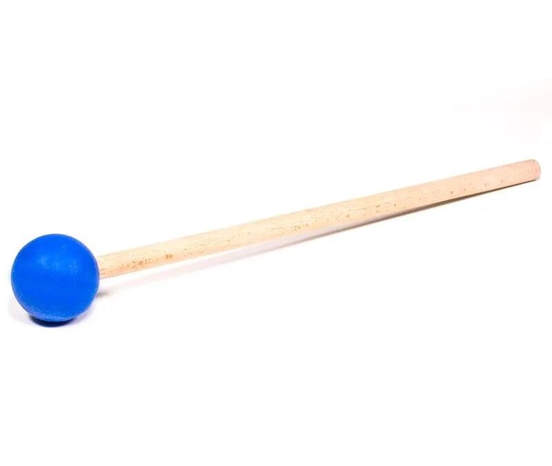 Phoenix Import Phoenix fakalapács hangtálhoz gumifejjel 35 cm Szín: Kék