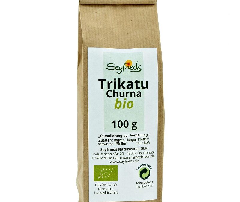 Seyfrieds Seyfried Trikatu Churna bio fűszerkeverék 50 g, 100 g Tömeg: 50 g