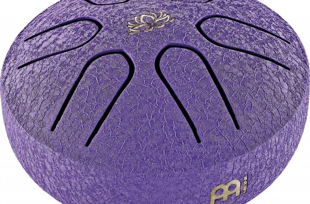 MEINL Sonic Energy Pocket Steel Tongue Drum bubon A-dúr 6 hang, 7,6 cm Szín: lila