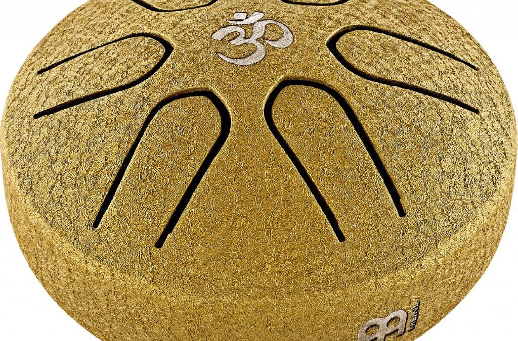 MEINL Sonic Energy Pocket Steel Tongue Drum bubon A-dúr 6 hang, 7,6 cm Szín: Arany