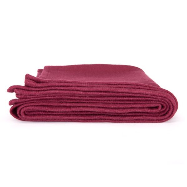 Bodhi Yoga Bodhi Shavasana pamut takaró 150 x 200 cm Szín: Bordó