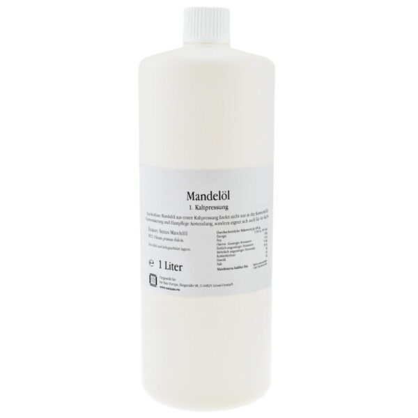 Sat Nam tiszta hidegen sajtolt mandula olaj, FOOD GRADE besorolással 250 ml, 1000 ml Térfogat: 1000 ml