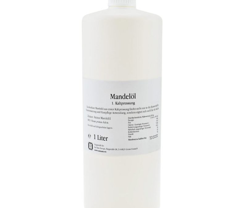 Sat Nam tiszta hidegen sajtolt mandula olaj, FOOD GRADE besorolással 250 ml, 1000 ml Térfogat: 1000 ml