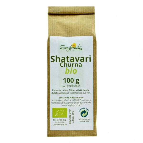 Seyfrieds Shatavari Churna por 100 g, BIO