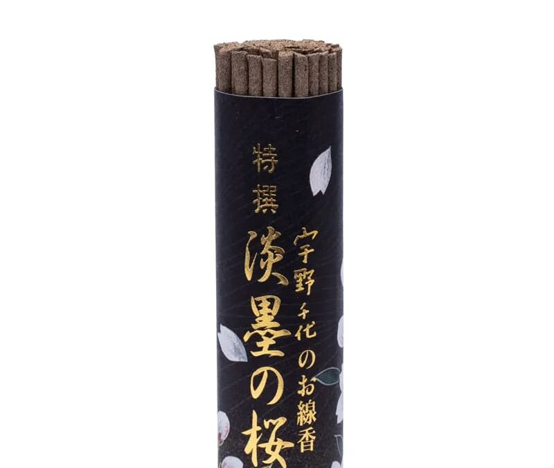 Flexity Tokusen Usuzumi no Sakura Incense japán füstölőpálca 24 g