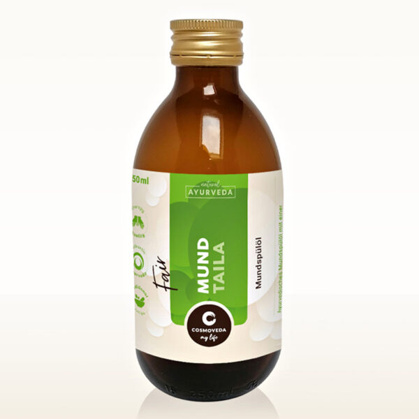 Cosmoveda Ayus Taila  Mouth Care Oil ájurvédikus szájápoló olaj 100, 250 ml Térfogat: 250 ml