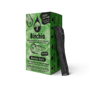 Binchio aktív szén Binchotan Start 100%-ban természetes vízszűrés és ásványosítás Típus: Binchio Start