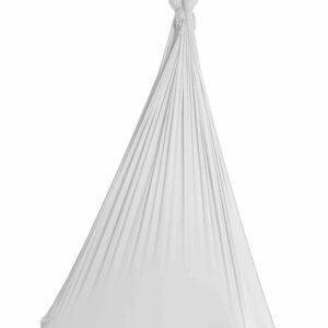 Aerialsilks Aerial Yoga Natura Yoga Hammock hálókészlet Fly jógához és Aerial jógához - 4 m Szín: fehér