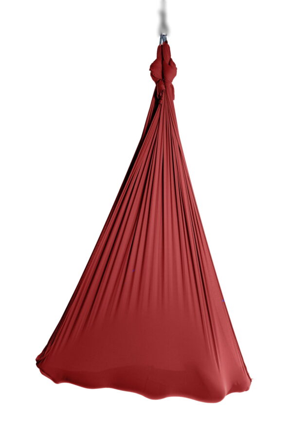 Aerialsilks Aerial Yoga Natura Yoga Hammock hálókészlet Fly jógához és Aerial jógához - 4 m Szín: Bordó