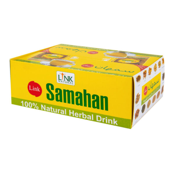 Link Natural Samahan gyógynövényes ájurvédikus tea megfázás ellen 10 db, 25 db, 100 db. Tömeg: 400 g