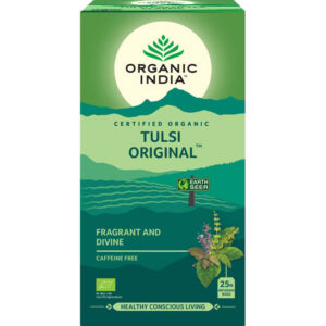 Organic India Tulsi Original Basil adagolt tea stressz, vitalitás 25 tasak (25 x 1,8 g)