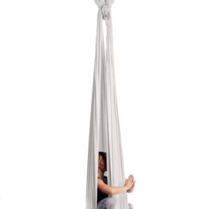 Aerialsilks Aerial Yoga Natura Yoga Hammock hálókészlet Fly jógához és Aerial jógához - 5 m Szín: fehér