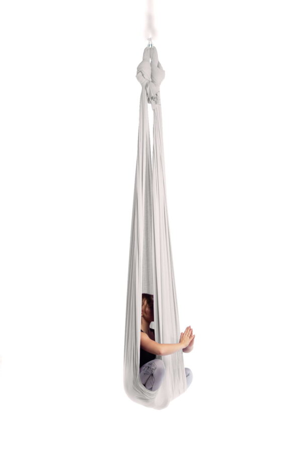 Aerialsilks Aerial Yoga Natura Yoga Hammock hálókészlet Fly jógához és Aerial jógához - 5 m Szín: fehér