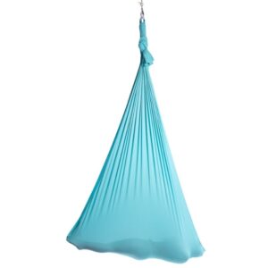 Aerialsilks Aerial Yoga Natura Yoga Hammock hálókészlet Fly jógához és Aerial jógához - 5 m Szín: Türkiz