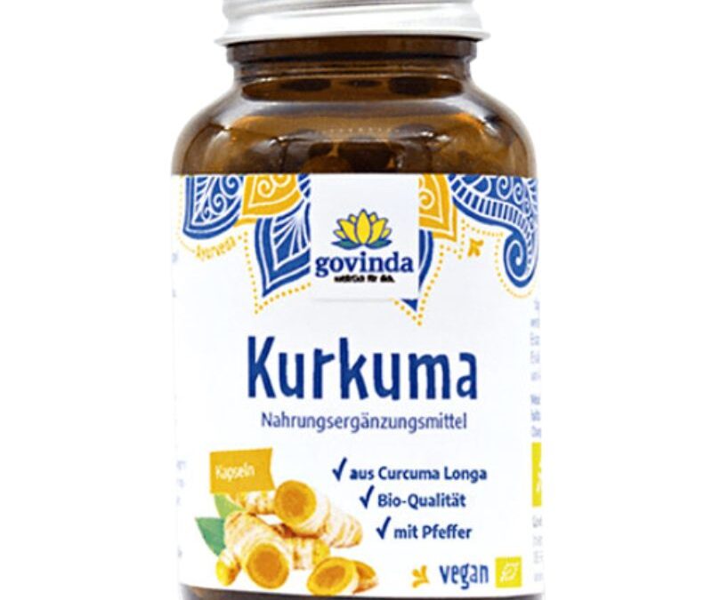 Govinda Turmeric Organic kapszula 90 db