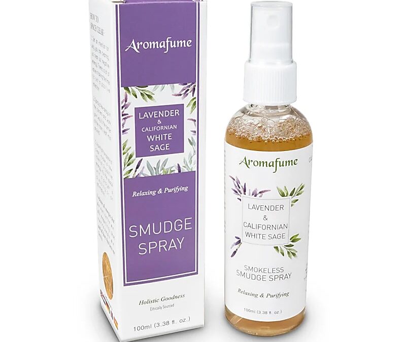 Phoenix Import Aromafume Smudge aroma légfrissítő spray Fehér zsálya 100 ml Illat: Fehér zsálya és levendula