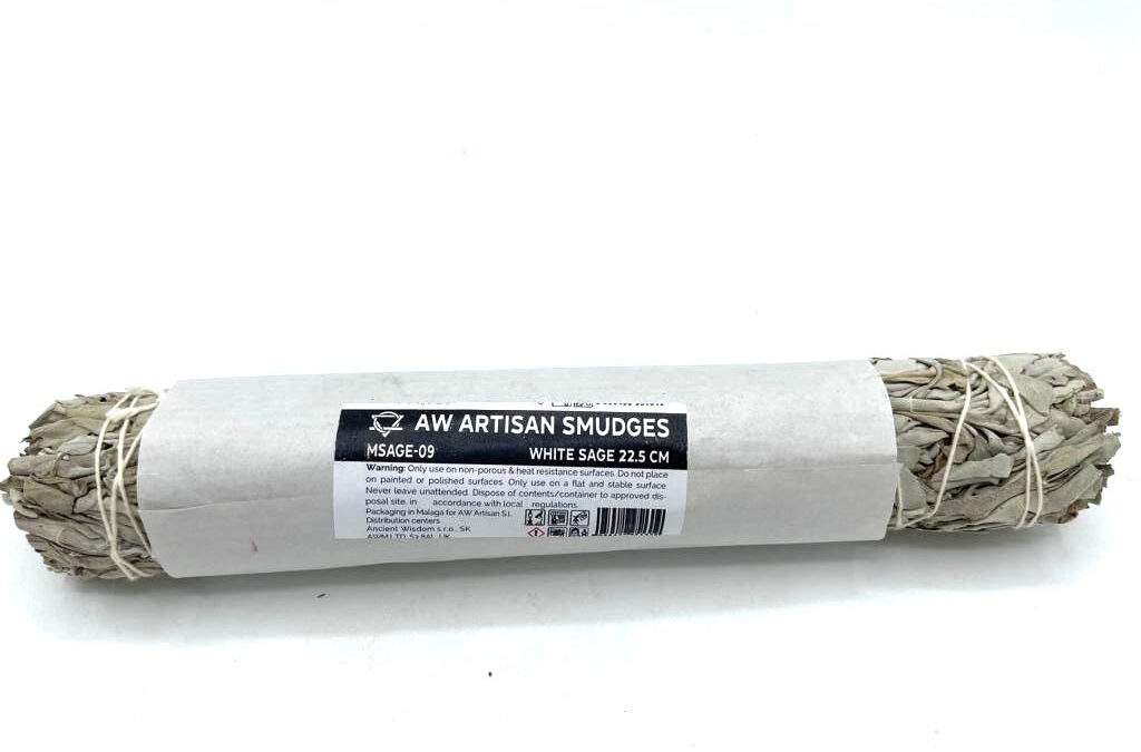 Ancient wisdom AWG csomagolt füstölőköteg White Sage – 22,5 cm