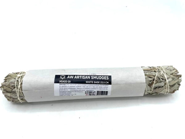 Ancient wisdom AWG csomagolt füstölőköteg White Sage - 22,5 cm