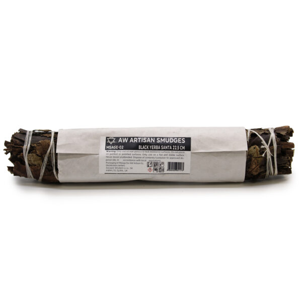 Ancient wisdom AWG csomagolt füstölőköteg Black Sage - 22,5 cm