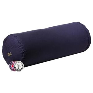 Phoenix Import Yogi & Yogini Bolster jógahenger ECO hajdina 100% bio pamut 60 x 16 cm Szín: Kék
