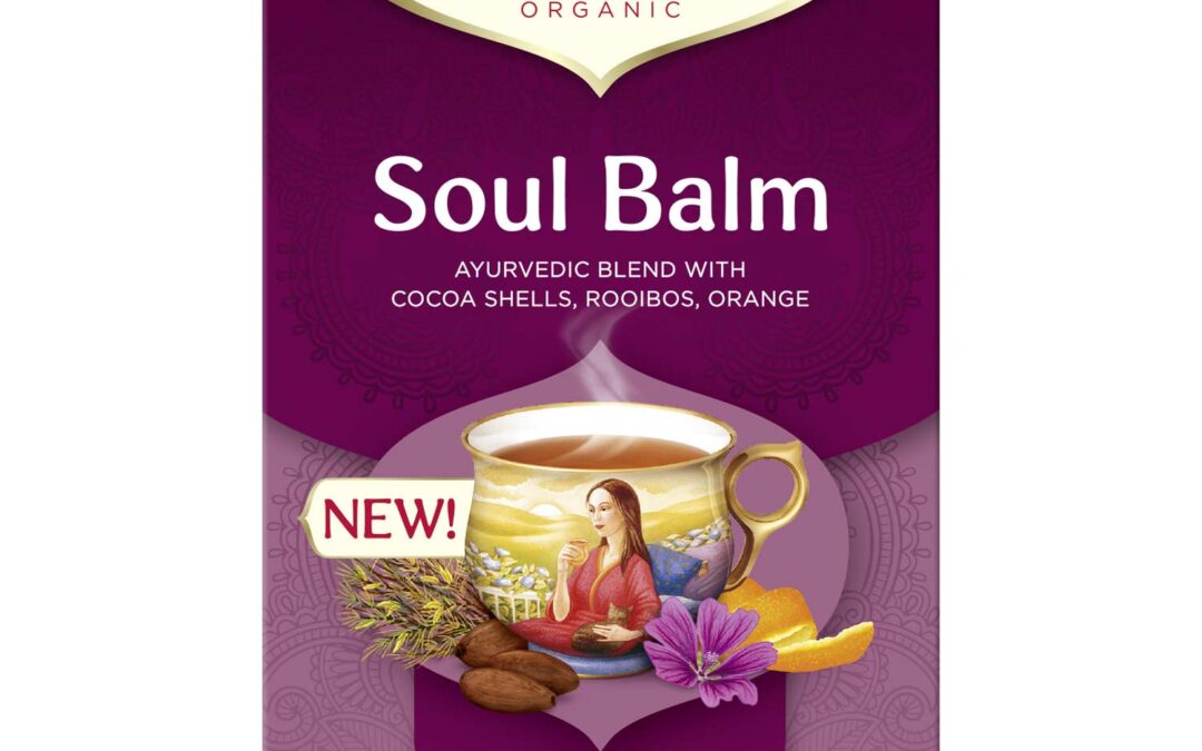 Yogi Tea Soul Balm Organic Ayurvedic tea rooibos, kakaó, narancs 17 x 1,9 g