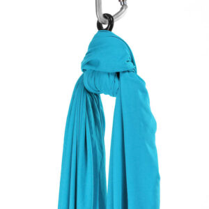 Aerialsilks Aerial Yoga JUST Perfect Set háló és karabiner szett Fly és Aerial jógához gyerekeknek - 6 m Szín: Türkiz