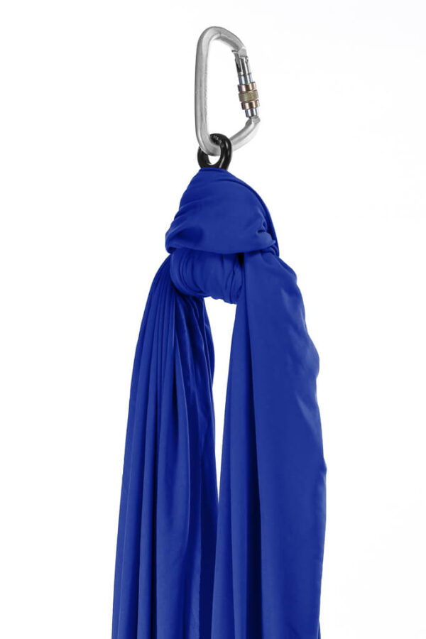 Aerialsilks Aerial Yoga JUST Perfect Set háló és karabiner szett Fly és Aerial jógához gyerekeknek - 6 m Szín: Kék